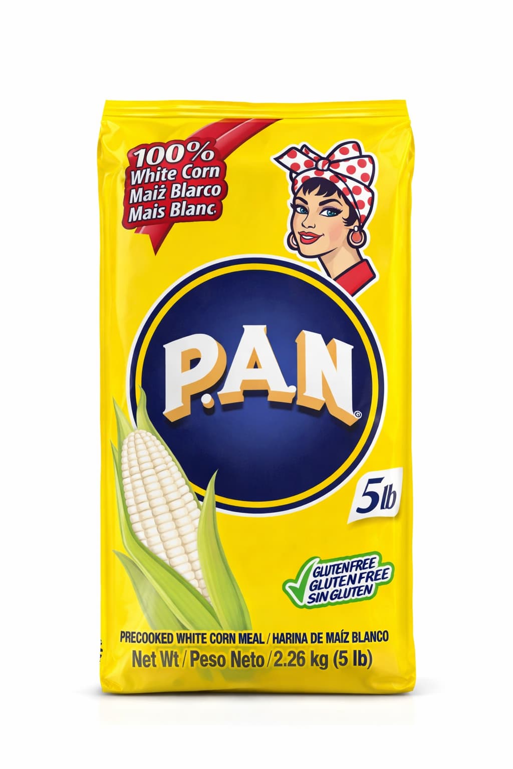 La Harina de Maíz Blanco Precocida P.A.N